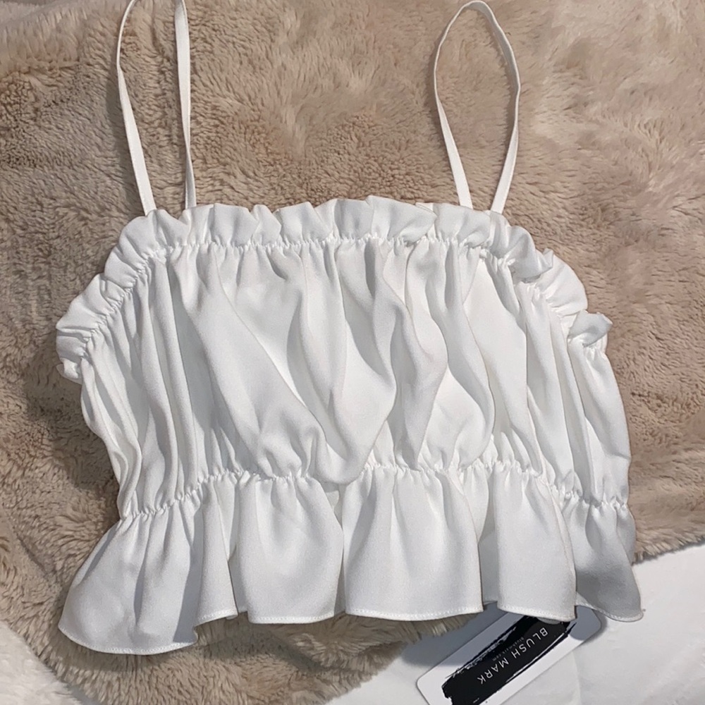 Blushmark White Tank